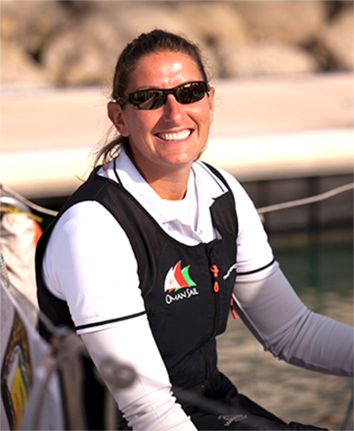 Skipper Dee Caffari